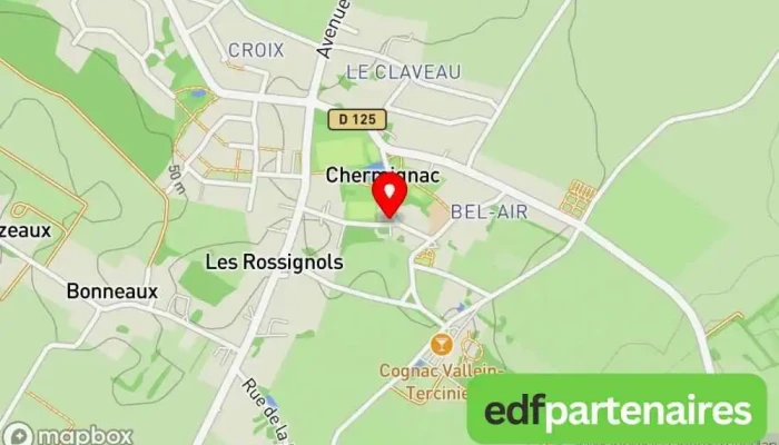 Salle Des Fetes Carte - Chermignac