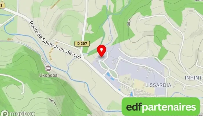 Sas Hurbil -  Carte - Saint-pée-sur-nivelle