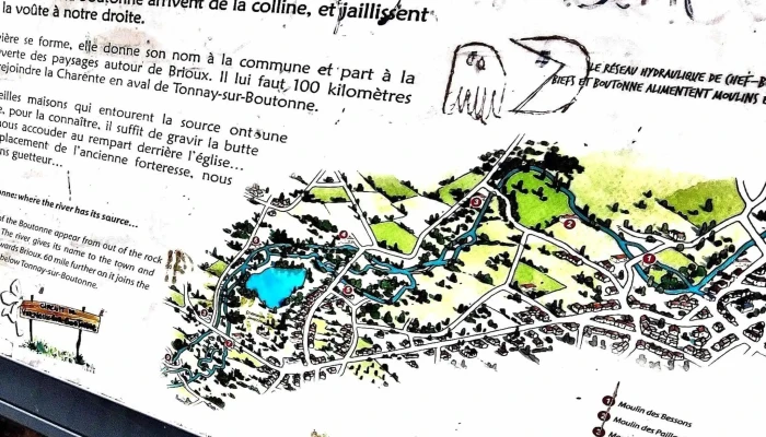 Source De La Boutonne -  Ou - Chef-boutonne