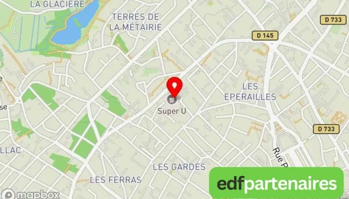 Super U Et Drive -    Coop Atlantique Carte - Royan