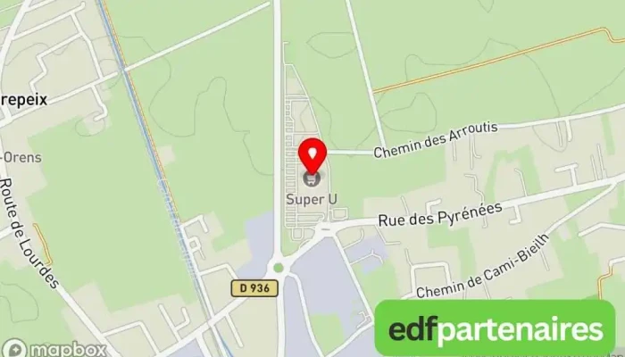 Super U Et Drive -  Carte - Bénéjacq