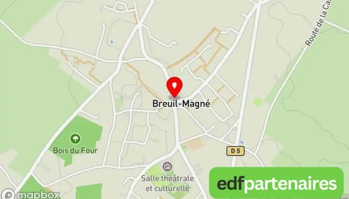 Tabac Loto Presse Epicerie Du Breuil Carte - Breuil-magné