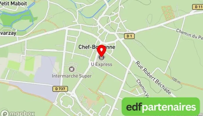U Express Et Drive -  Carte - Chef-boutonne