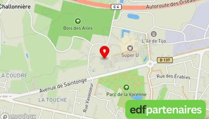 U Technologie Tonnay Charente -  Carte - Tonnay-charente