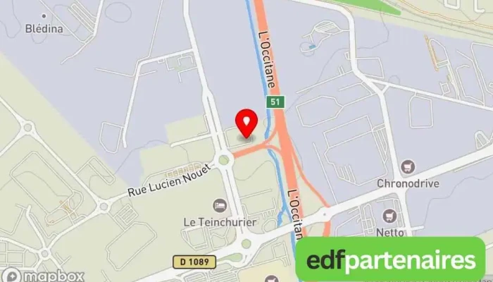 V And B Brive -  La Gaillarde Carte - Brive-la-gaillarde