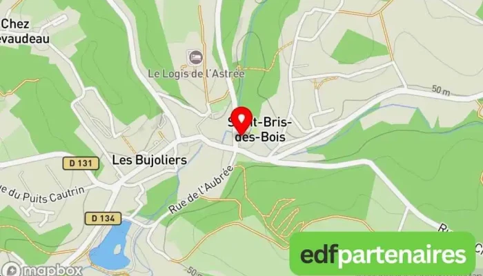 Vival -  Carte - Saint-bris-des-bois