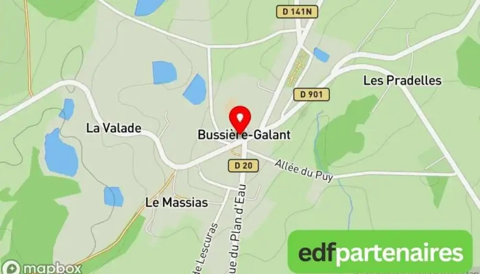 Vival -  Carte - Bussière-galant