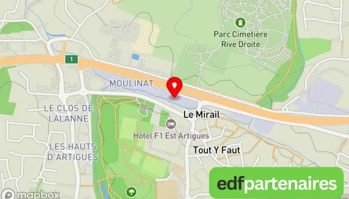 carte de YESSS Electrique Artigues Magasin de matériel électrique à Artigues-près-Bordeaux